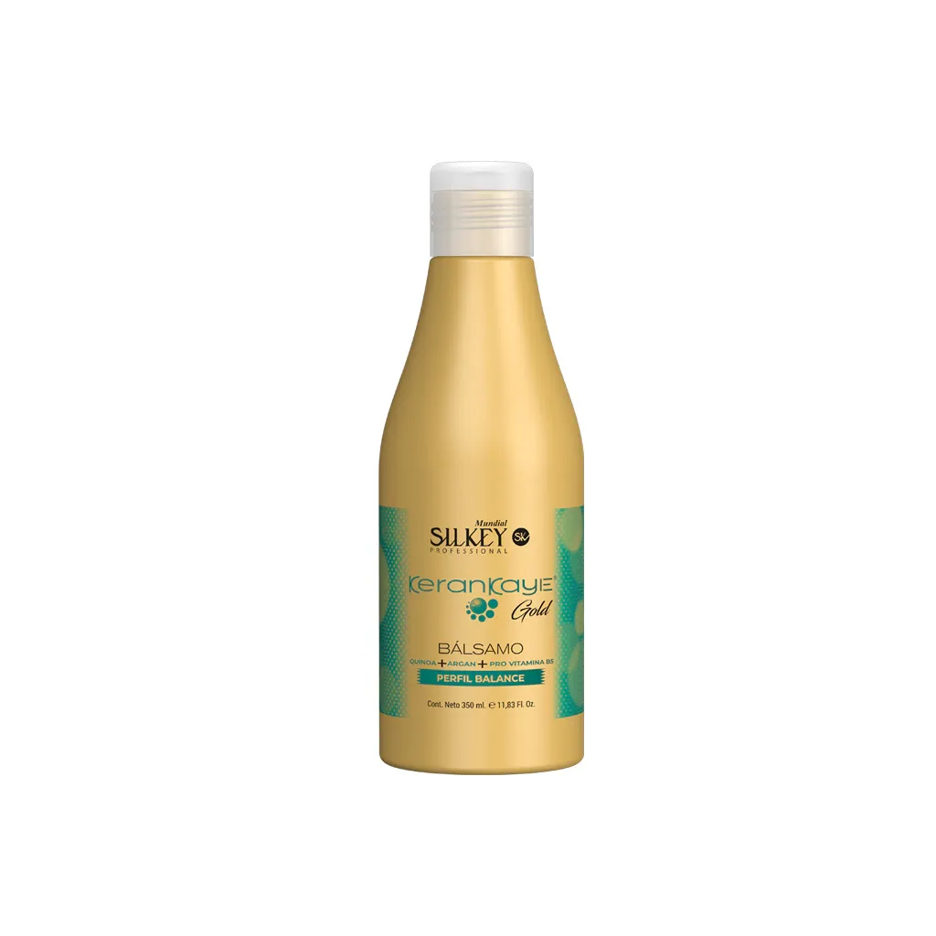 condicionador para cabelos normais e secos Silkey Kerankaye Gold Perfil Balance 350 ml