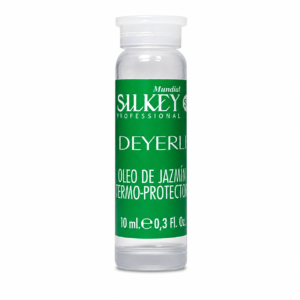 Ampola Óleo de Jasmim Silkey Deyerli termoprotetora e antifrizz de 10 ml