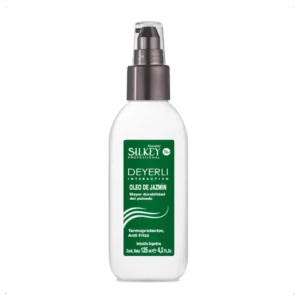 Frasco de Óleo de Jasmim Silkey Deyerli termoprotetor e antifrizz de 125 ml